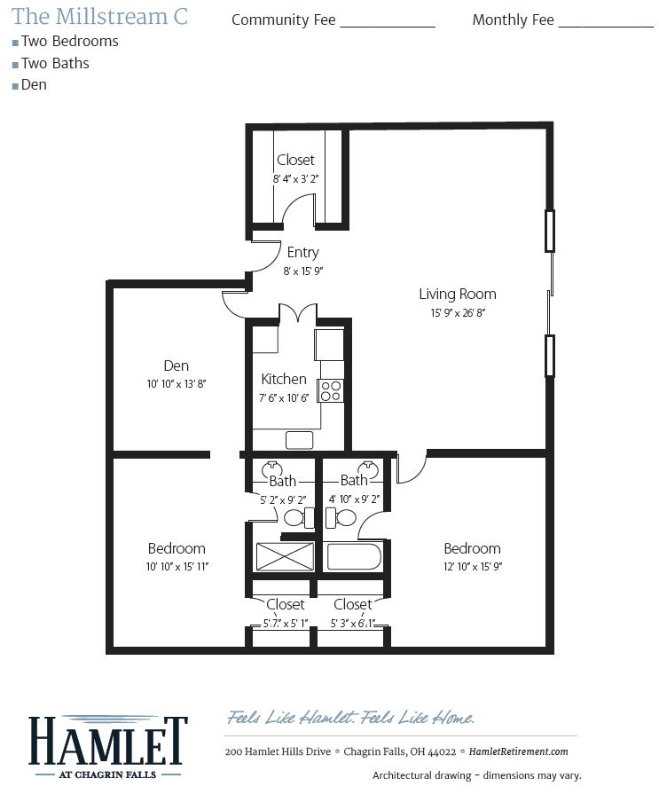 How to Read A Senior Apartment Floor Plan Hamlet